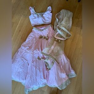 Beautiful women’s beaded Indian lehenga